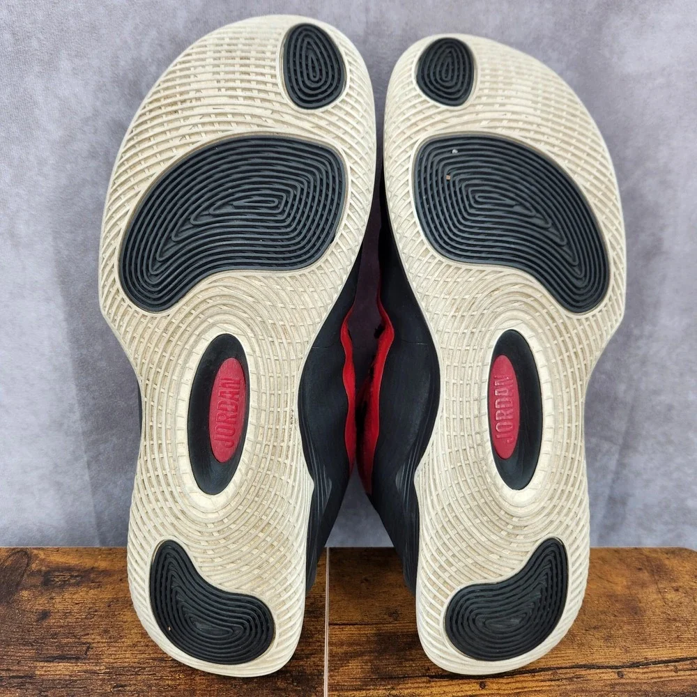 Jordan Ultra Fly‎ 2 Basketball Shoes Mens 14 Black Red Sneakers 897998-001